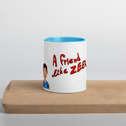 'a Friend like Zeek' Colorful Coffee Mug